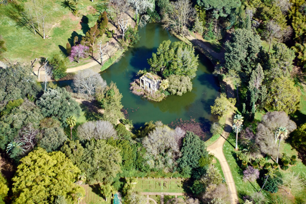 Giardino inglese della Reggia di caserta