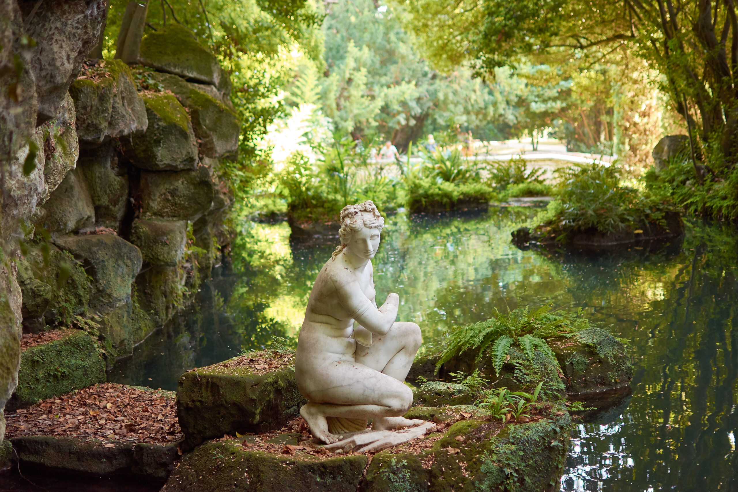 Giardino inglese della Reggia di caserta